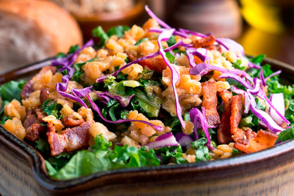 Ensalada con alto contenido en magnesio