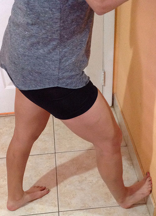 Estiramiento de la fascia plantar